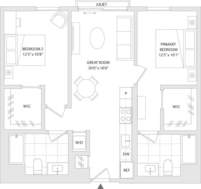 Unit 618 618 floor plan